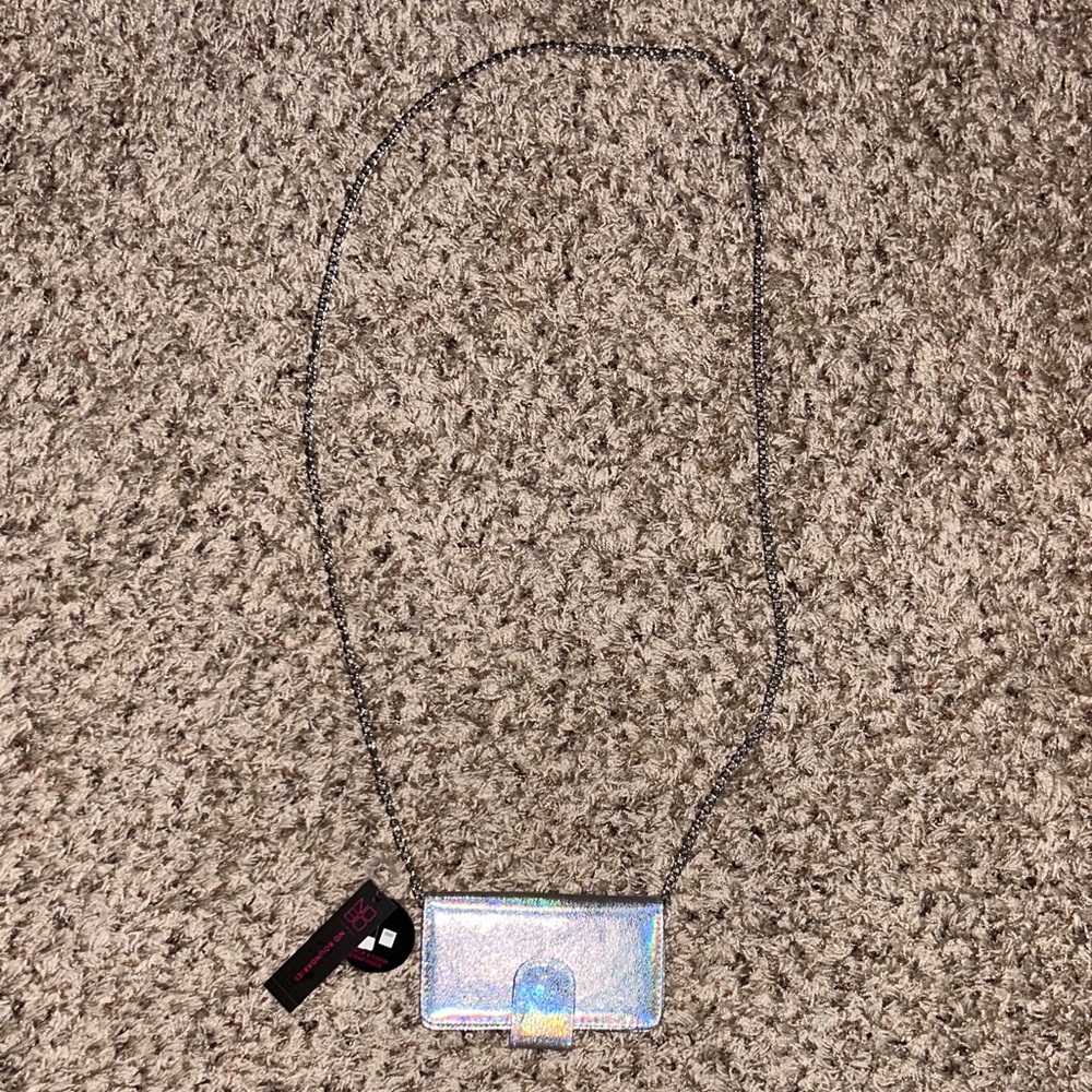 NWT Women’s Faux Leather Phone Crossbody Bag